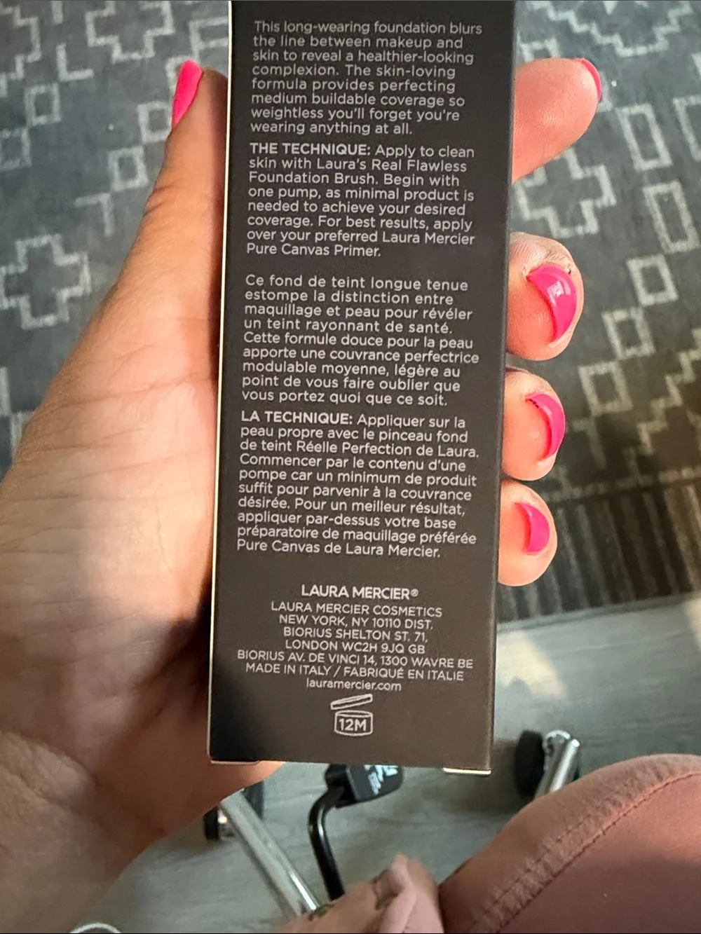 Laura Mercier Real Flawless Weightless Perfecting Foundation - Pink